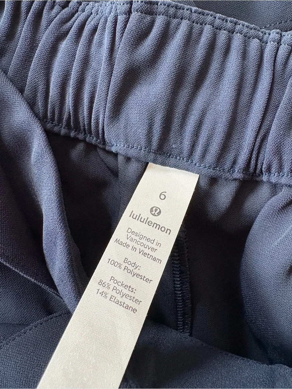 Lululemon || Noir‎ Short 5.5